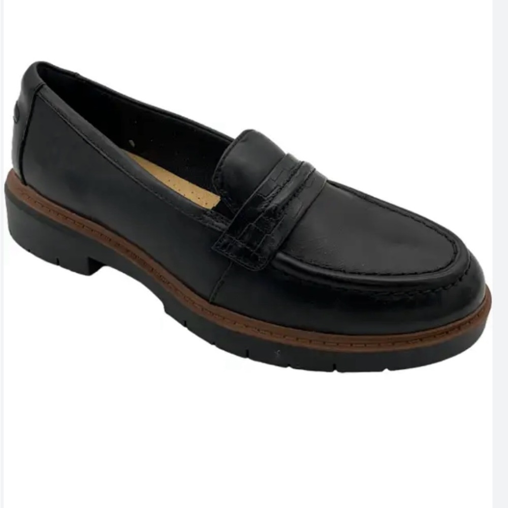 Black Clarks Collection loafer size 9
